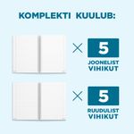 Kammköites kaustikute komplekt 10tk - KUJUNDA ISE 3