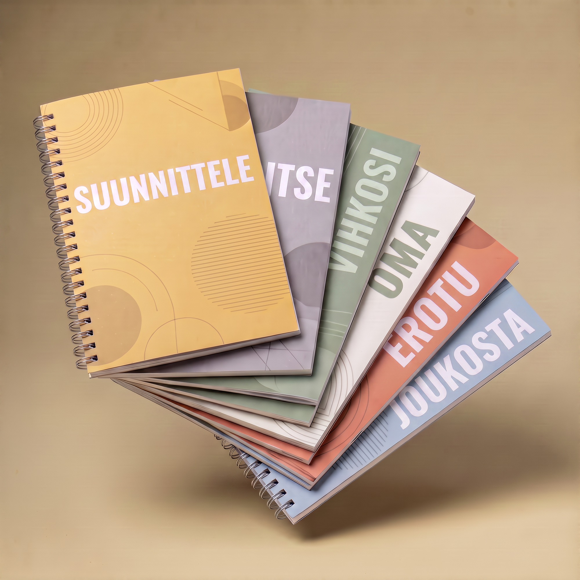 FI: SUUNNITTELE / ITSE / OMA / VIHKOSI / EROTU / JOUKOSTA