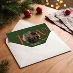 Christmas card in envelope – valge (sv)