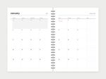 Weekly planner 2027 – month overview