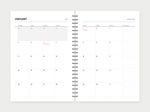 Veckokalender 2027 – månadsöversikt