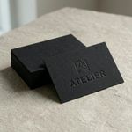 Must paber 380 g, surutrükk