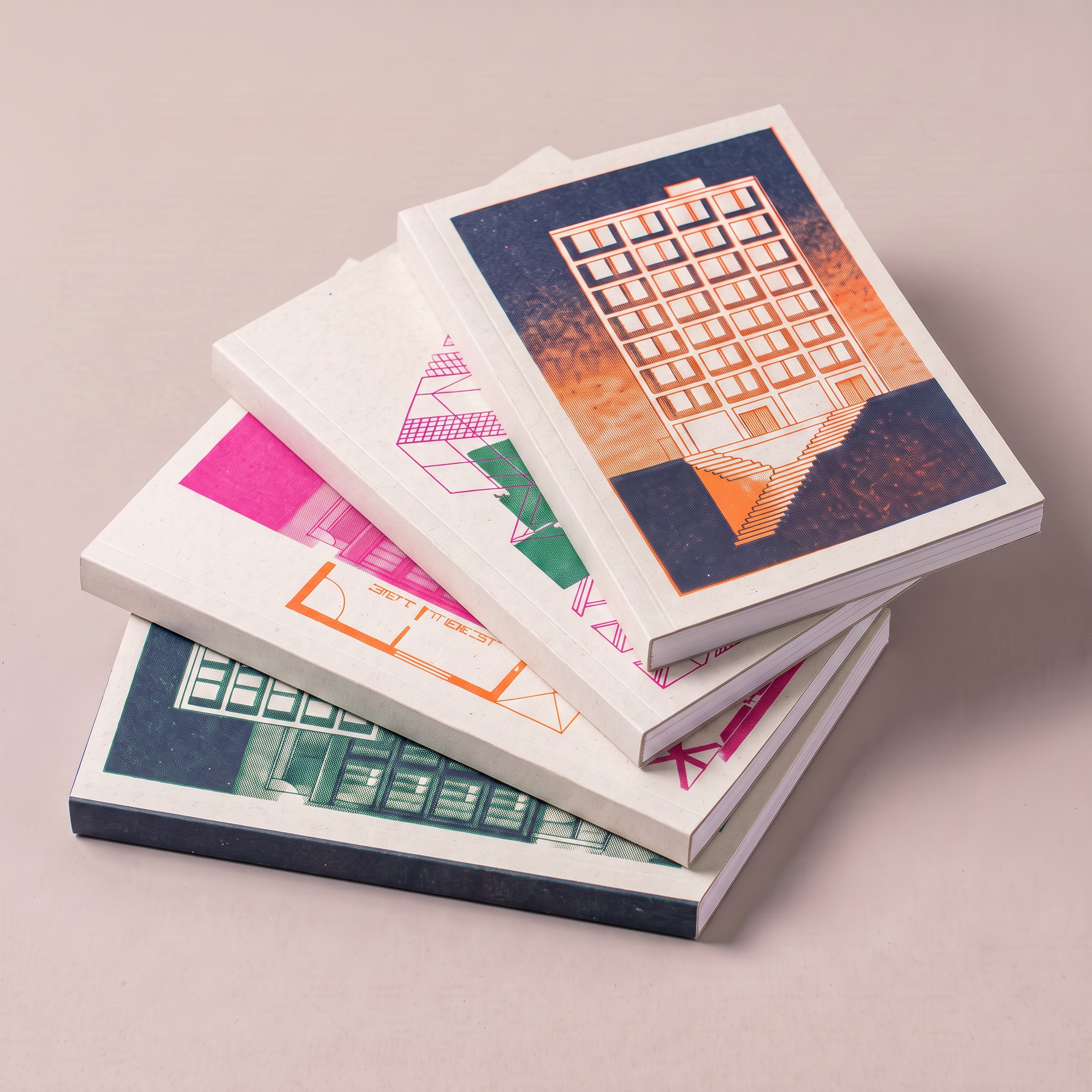 Perfect bound notebook collection