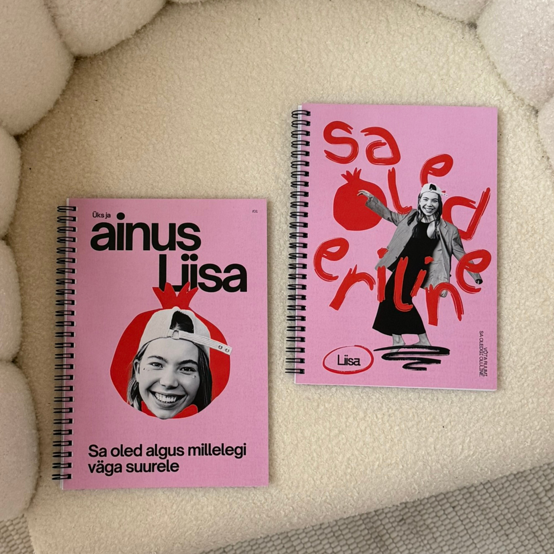 vihik kaustik tagasi kooli back to school notebook notepad kammköide klamberköide trükk vihko komplekt fotoga funky fun lahe tiktok teen