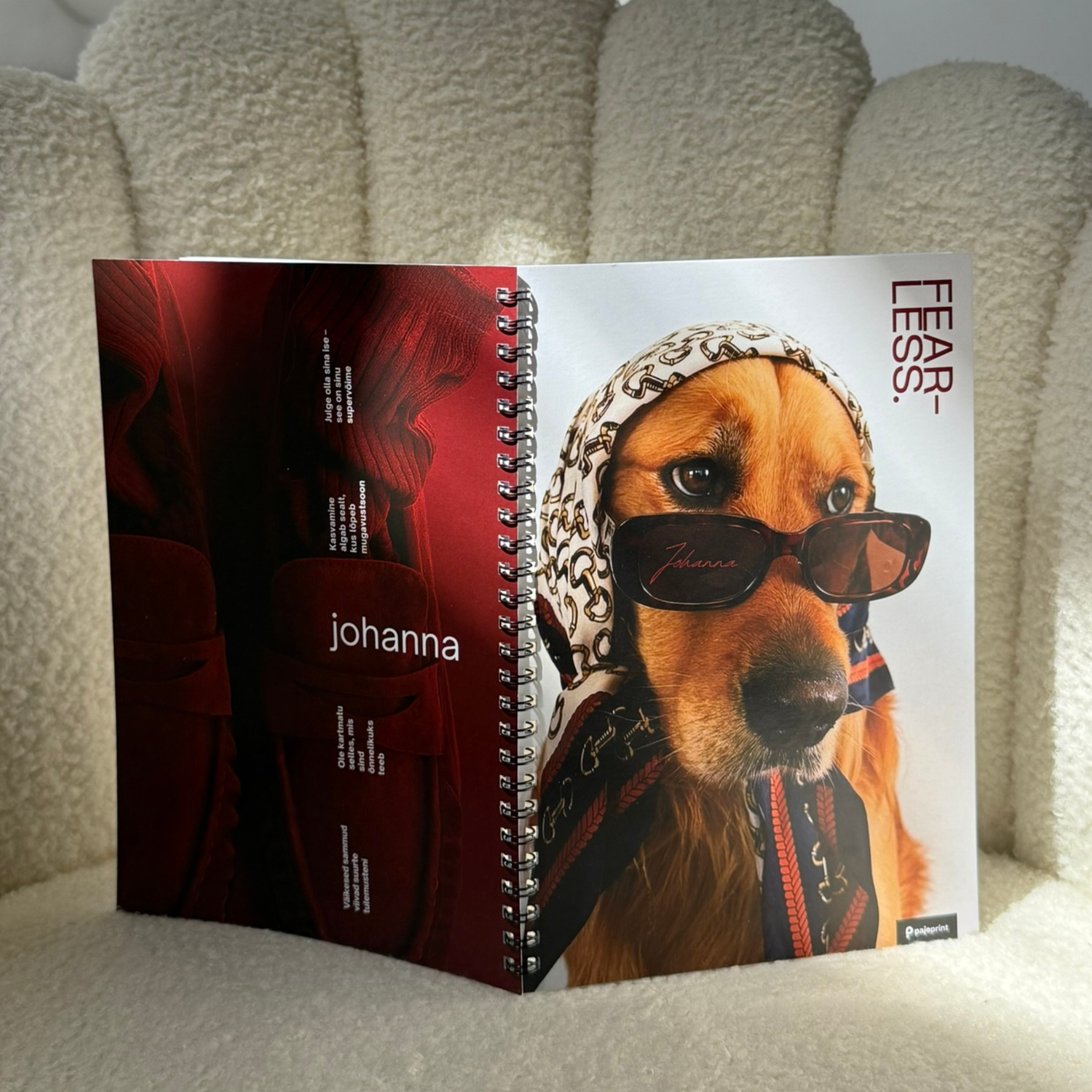 vihik kaustik tagasi kooli back to school notebook notepad kammköide klamberköide trükk vihko komplekt koerad.