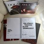 vihik kaustik tagasi kooli back to school notebook notepad kammköide klamberköide trükk vihko komplekt koerad.