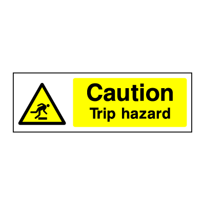 Caution Trip Hazard Caution Trip Hazard