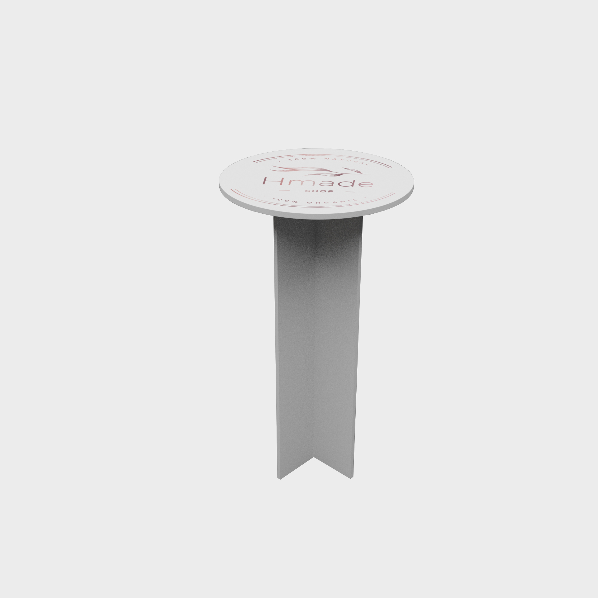 Mesa de cartón personalizada