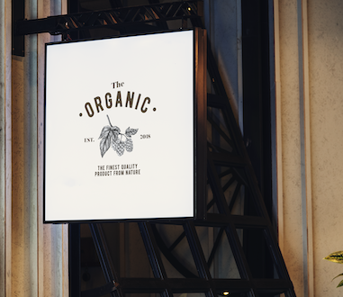 Vinilo orgánico blanco