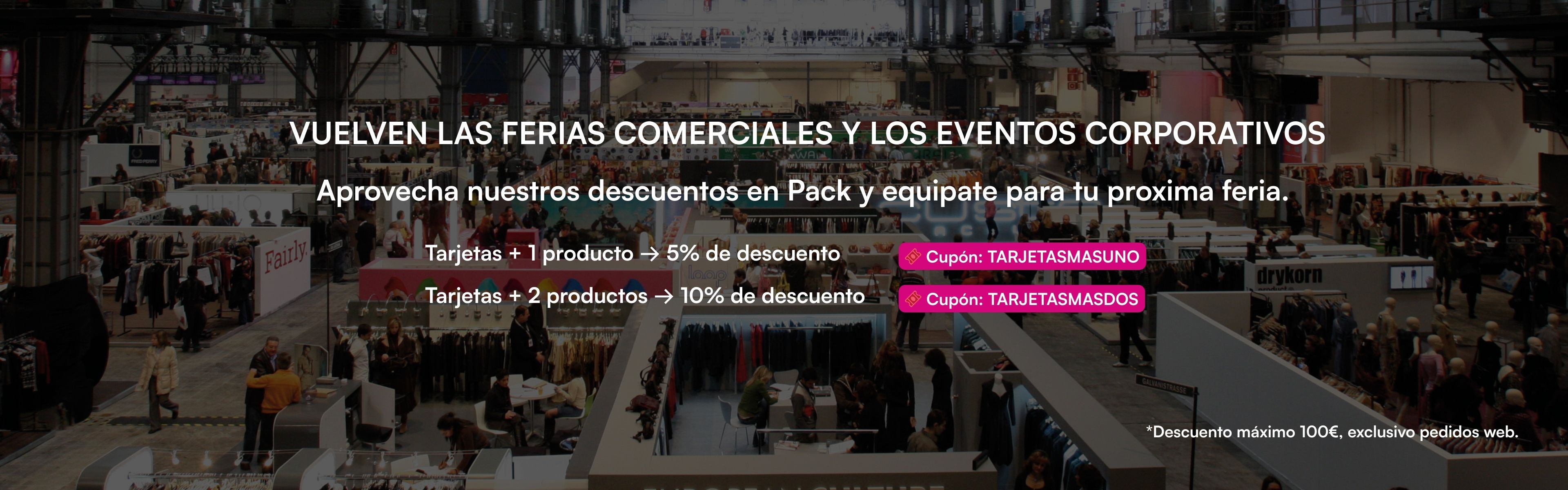 Ferias comerciales en pack