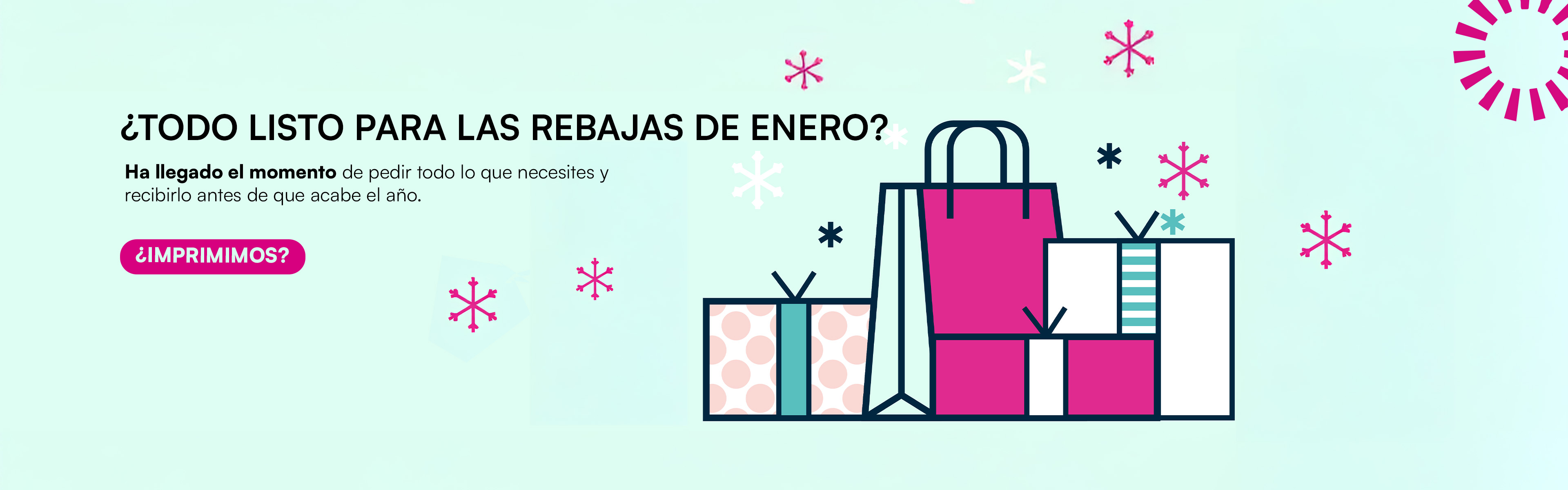 Todo listo para rebajas