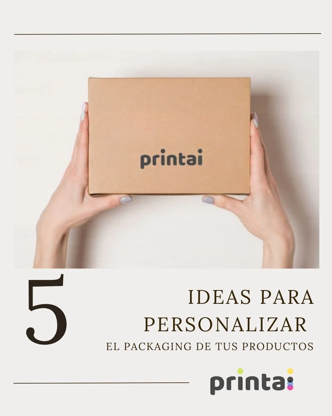5 ideas personalización packaging