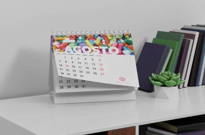 Calendários de Mesa