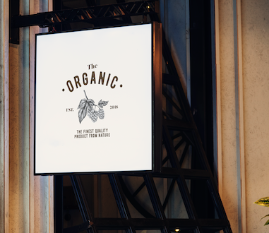 Vinil orgânico branco