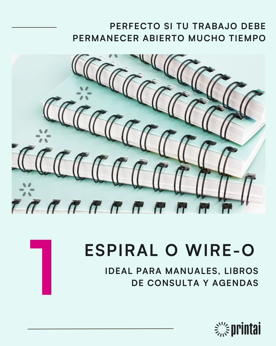 Acabado con Wire-o