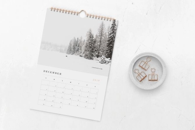 Calendarios de pared  personalizados impreso en españa por tu imprenta online de confianza