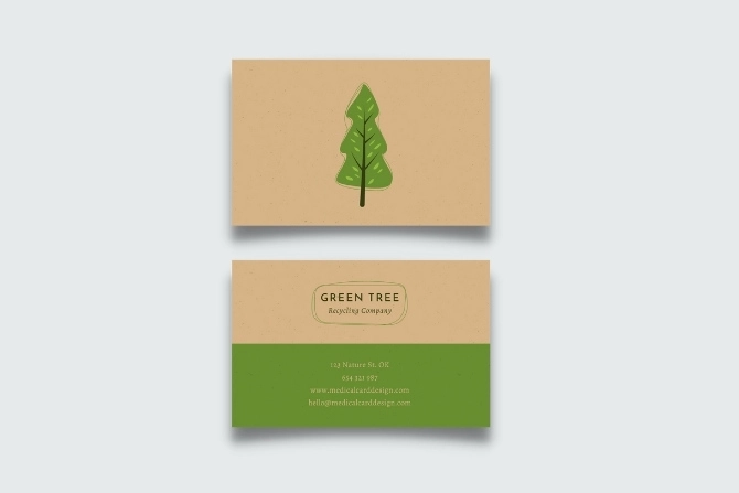 Tarjetas de visita ecológicas impresas en españa por tu imprenta online de confianza