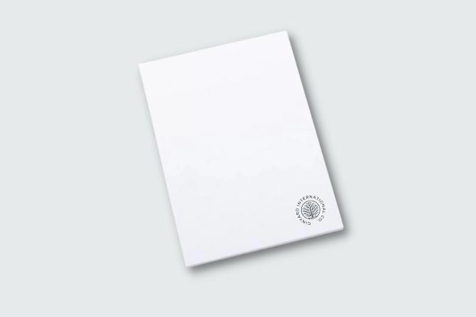 Blocs de notas grande personalizados 