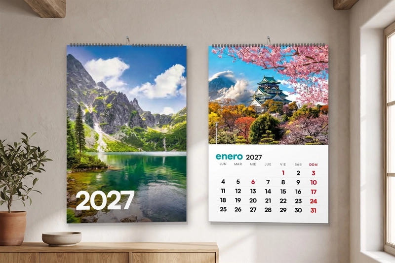 Calendario de pared personalizado