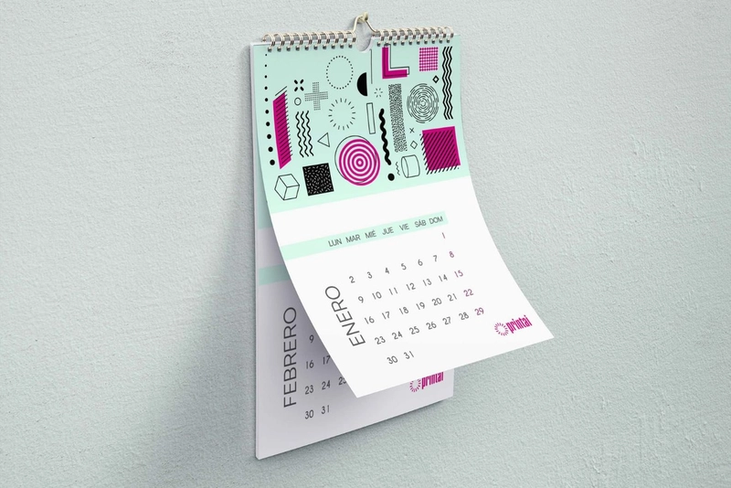 Calendarios de pared 100% personalizados Calendarios de pared personalizados impreso en españa por tu imprenta online de confianza