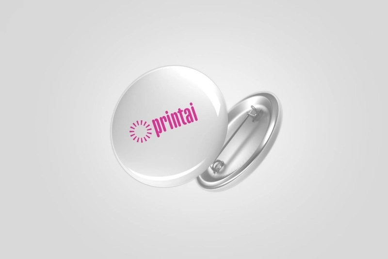 Chapas o pines personalizados impreso en españa 