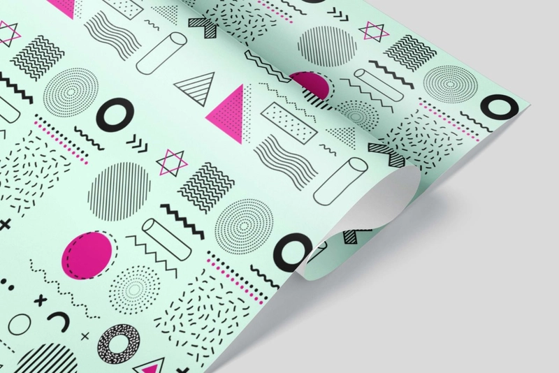 Papel de regalo personalizado