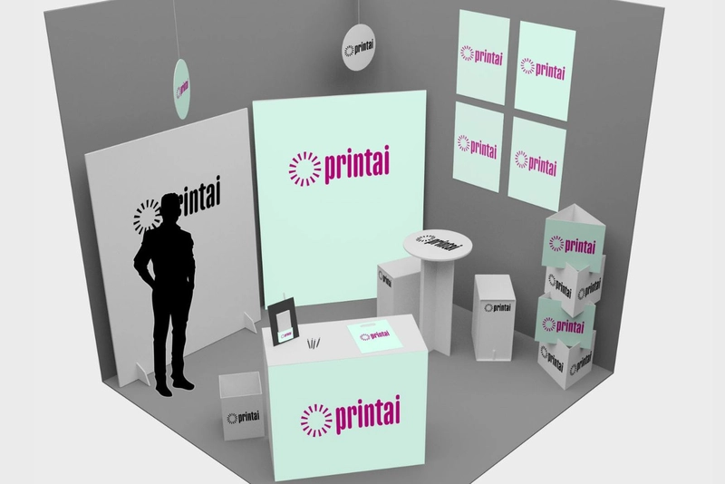 Stand de feria  fabricado e impreso en españa por tu imprenta online de confianza