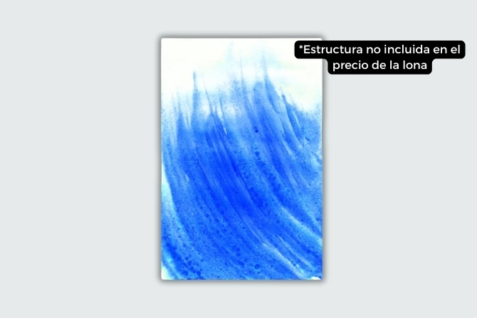 textil policanvas trasera blanca