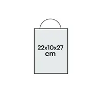 22x10x28 cm