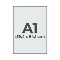 DIN A1 (59,4 x 84,1 cm)