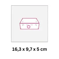 16,3 x 9,7 x 5 cm