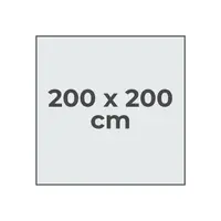 200 x 200 cm