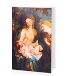 Virgen Y Niño Con Santa Catalina De Alejandría - Anthony van Dyck 1
