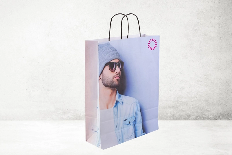 Bolsas de papel personalizadas 100% 2