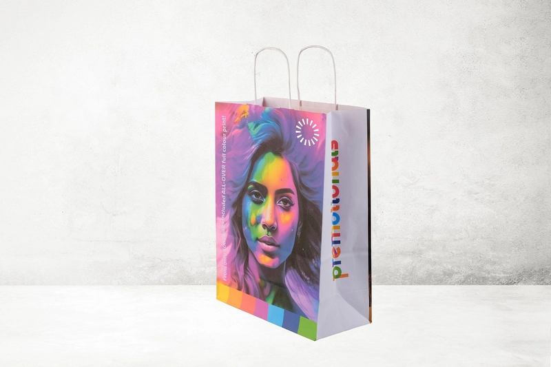Bolsas de papel personalizadas 100% 8