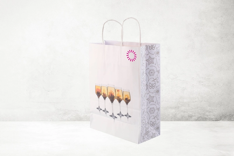 Bolsas de papel personalizadas 100% 6