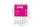 calendario faldilla 23 x 49