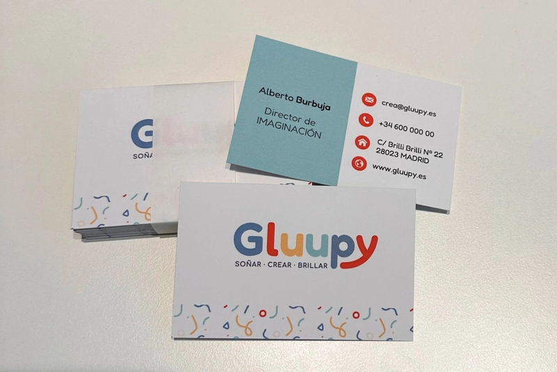 Tarjetas de visita Gluupy