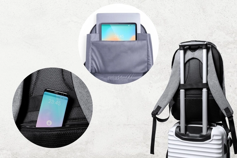 Mochila antirrobo detalles