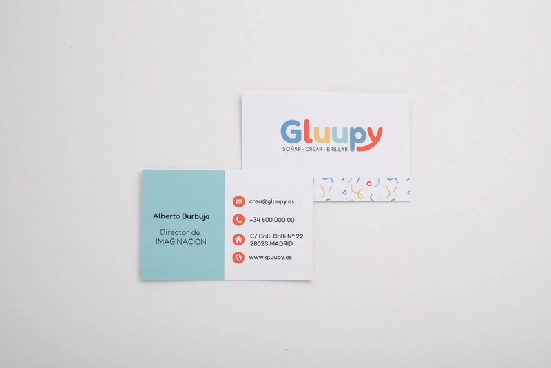tarjetas de visita Gluupy
