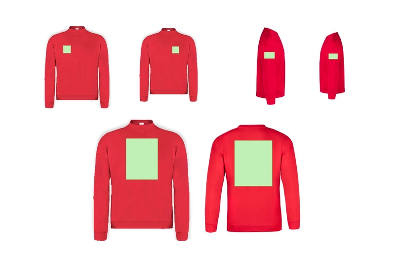 Sudadera zona marcaje