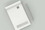 cuaderno de notas pequeño