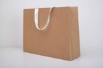 bolsa kraft asa blanca