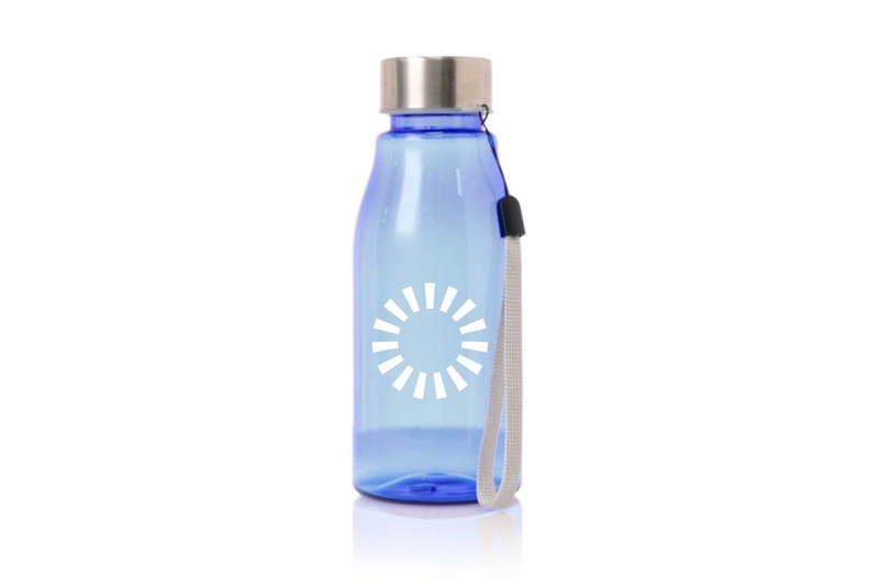 botella azul