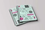 libreta tapa dura y wireo