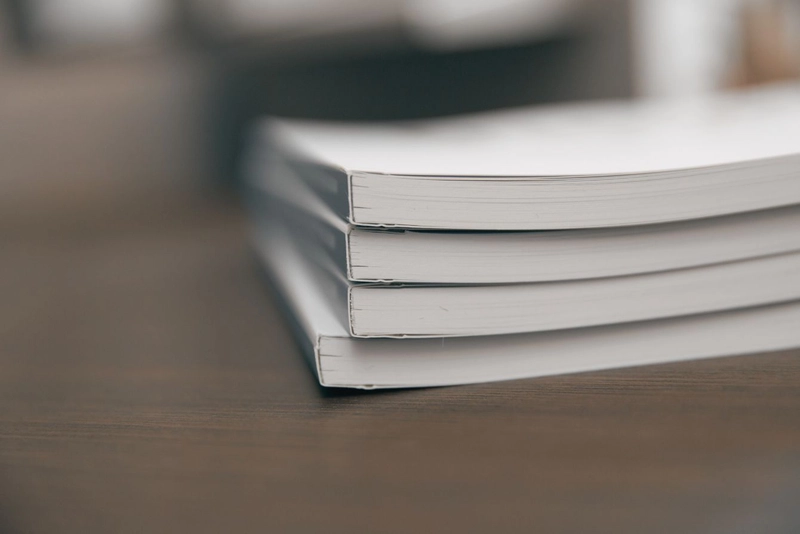 libro encolado bn detalle