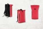 Mochila soft roja completa