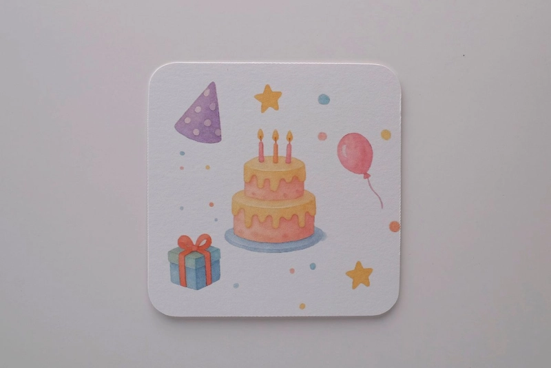 posavasos cuadrados