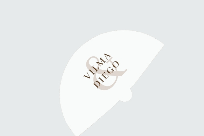 Abanico personalizable