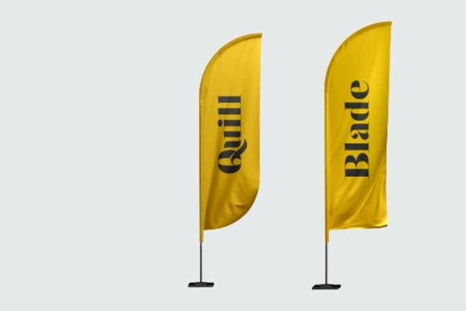 Banderas publicitarias impreso en España por tu imprenta online de confianza